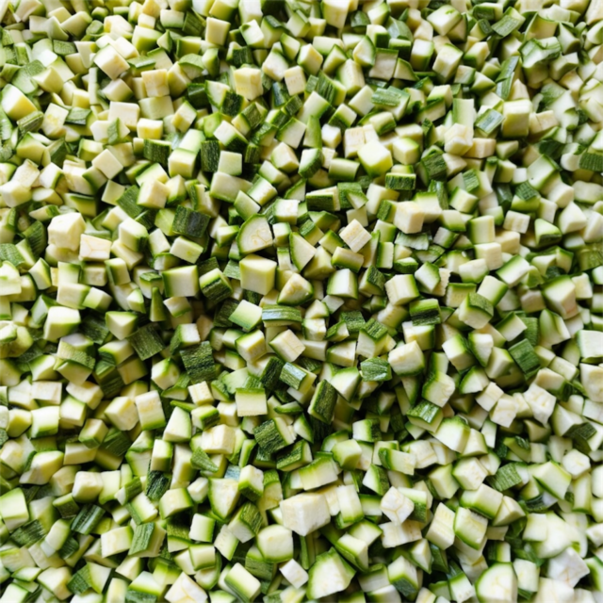 Zucchine a Dadi